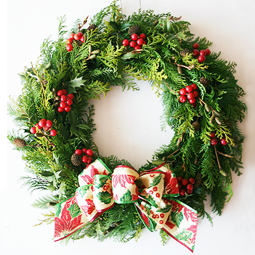 Christmas Moss Wreath