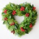 Christmas Heart Wreath